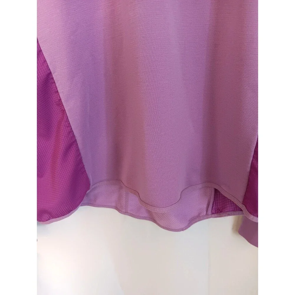 Nike Running Dri-FIT Women’s Medium Purple Long Sleeve Athletic Top Thumbholes